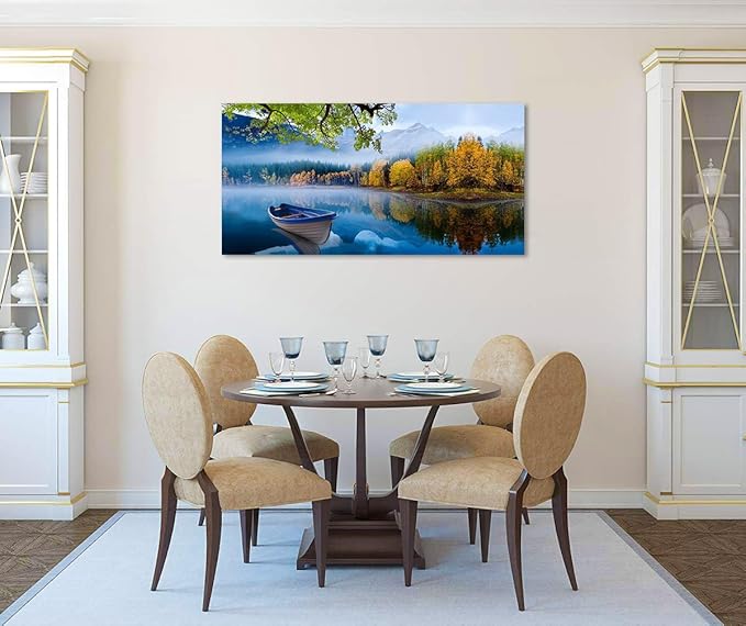 Arjun Lake Canvas Wall Art