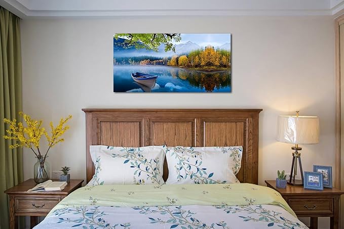 Arjun Lake Canvas Wall Art