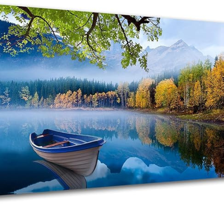 Arjun Lake Canvas Wall Art