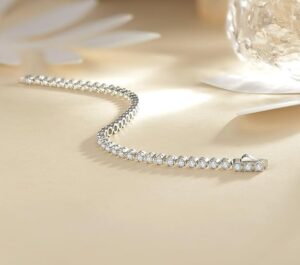 Moissanite Tennis Bracelet