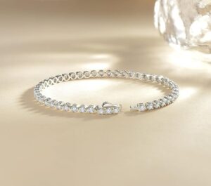 Moissanite Tennis Bracelet